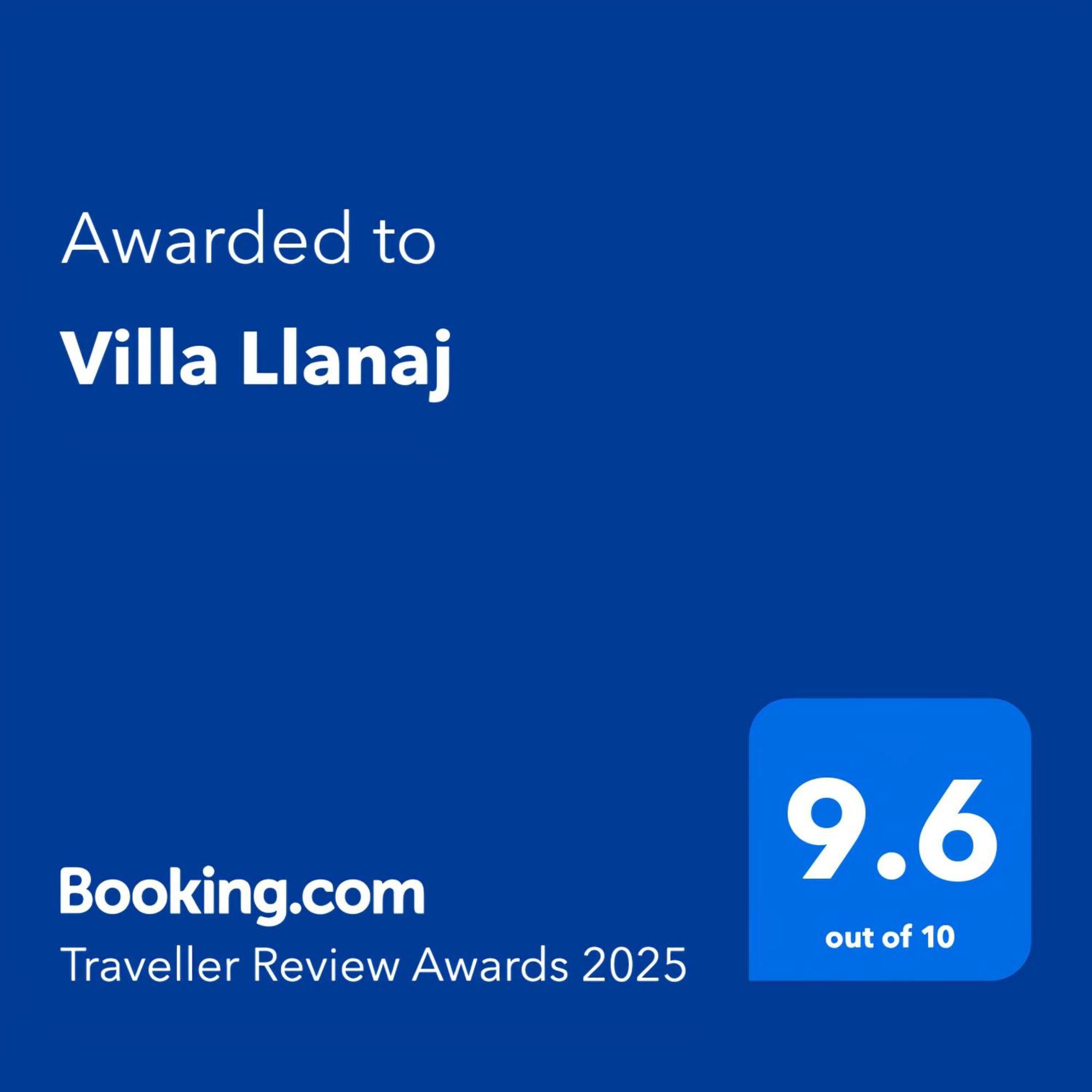 Villa Llanaj Берат Экстерьер фото